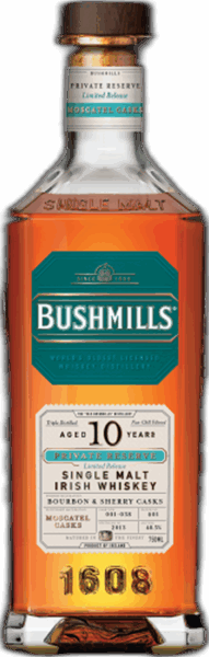 Bushmills Private Reserve 10 Year Old Moscatel Cask Finish spirit image