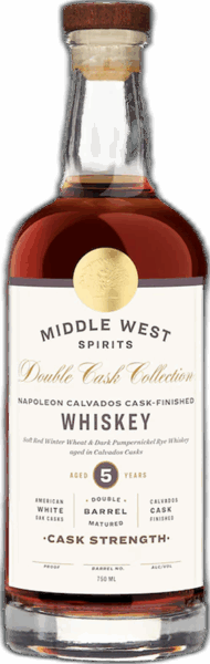 Middle West Spirits Double Cask Collection: Napoleon Calvados Cask-Finished Whiskey spirit image