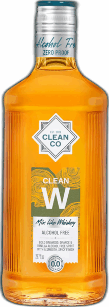 Clean Co Clean W Alcohol Free Whiskey spirit image