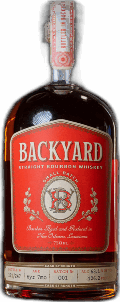 Backyard Straight Bourbon Whiskey Wheated Batch 3 spirit image