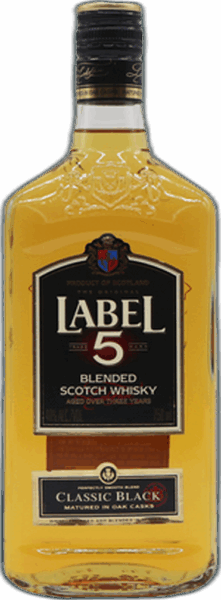 Label 5 Blended Scotch Whisky spirit image