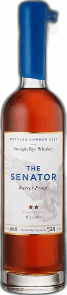 The Senator Barrel Proof Straight Rye Whiskey spirit image