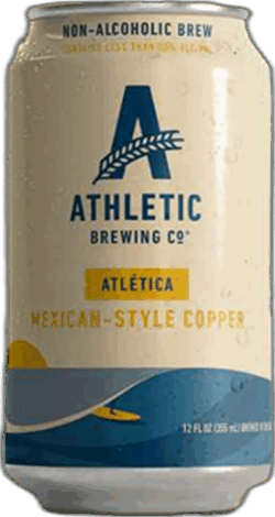 Athletic Brewing Co. Atlectica Non-Alcoholic Mexican Style Copper spirit image