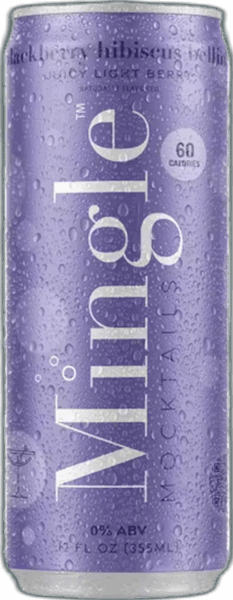 Mingle Mocktails Blackberry Hibiscus Bellini spirit image