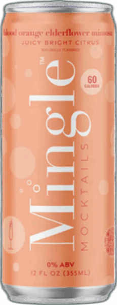 Mingle Mocktails Blood Orange Elderflower Mimosa spirit image