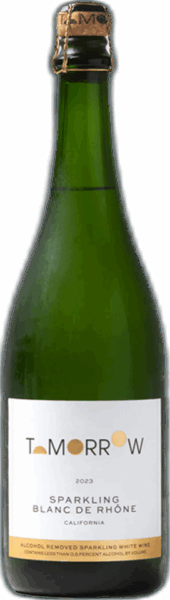 Tomorrow Blanc De Rhone Alcohol Removed Sparkling White Wine spirit image