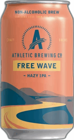 Athletic Brewing Co. Free Wave Non-Alcoholic Hazy IPA spirit image