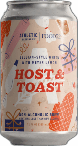 Athletic Brewing Co. Host & Toast Non-Alcoholic Belgian Style White spirit image