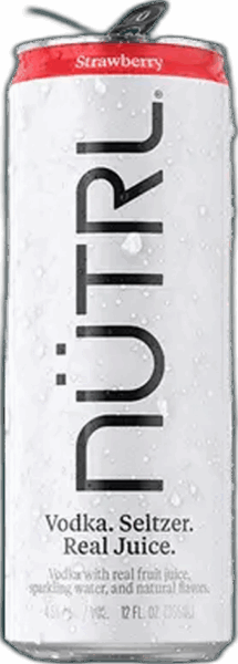 Nütrl Strawberry Vodka Seltzer spirit image