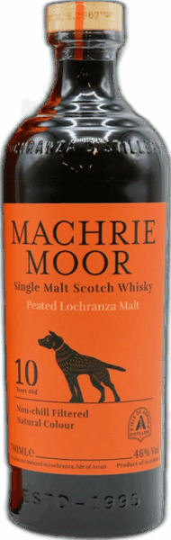 Machrie Moor Scotch Peated Lochranza Malt 10 Years Old spirit image