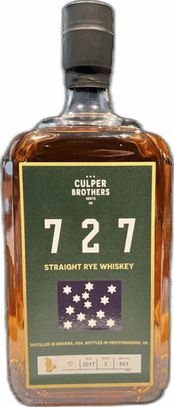 Culper Brothers 727 Straight Rye spirit image
