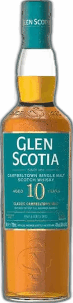 Glen Scotia Aged 10 Years Campbeltown Scotch spirit image