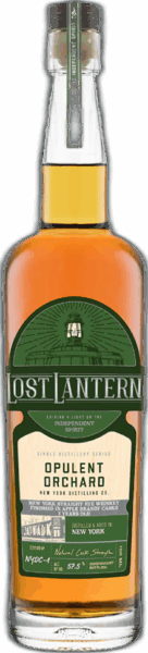 Lost Lantern Opulent Orchard New York Distilling Co. Straight Rye Whiskey Finished in Apple Brandy Casks 7 Years Old spirit image