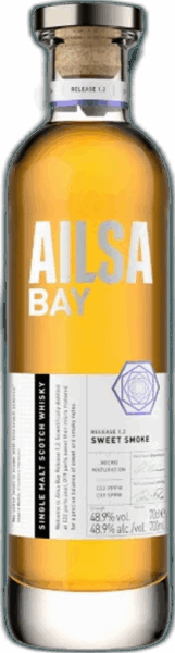 Ailsa Bay Release 1.2 Sweet Smoke Single Malt Scotch Whisky spirit image