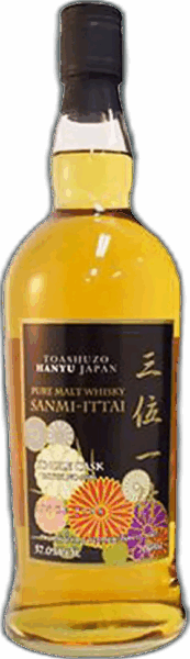 Toashuzo Hanyu Japan Pure Malt Whisky Sanmi-Ittai Single Cask spirit image