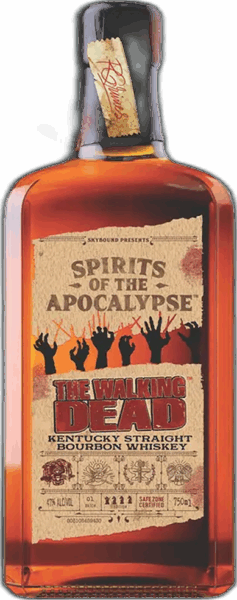 Spirits of The Apocalypse The Walking Dead Bourbon spirit image