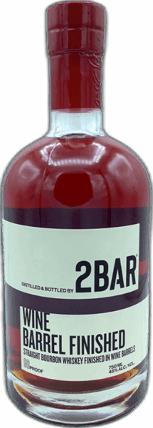2Bar Wine Barrel Finished Bourbon spirit image