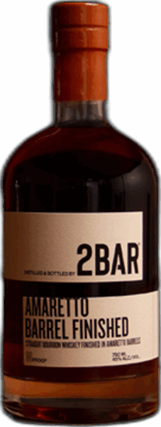 2Bar Amaretto Barrel Finished Bourbon spirit image