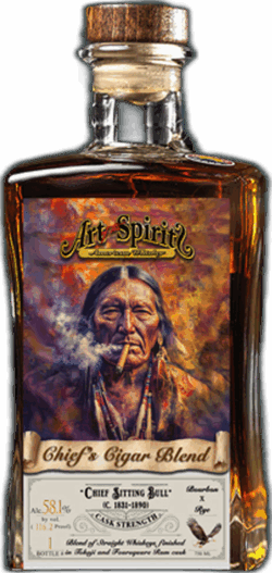 Art Spirit Whiskey Chief’s Cigar Blend spirit image