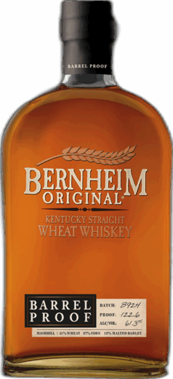 Bernheim Original Wheat Whiskey Barrel Proof Batch A225 spirit image