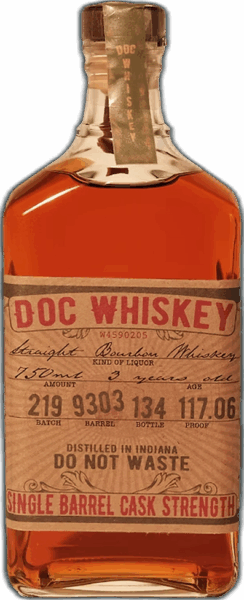 Doc Whiskey Single Barrel Cask Strength spirit image
