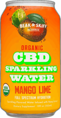 Beak & Skiff CBD Sparkling Mango Lime spirit image