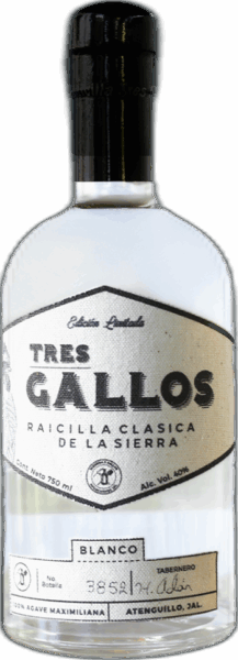 Tres Gallos Raicilla spirit image