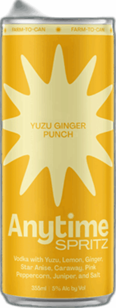 Anytime Spritz Yuzu Ginger Punch spirit image