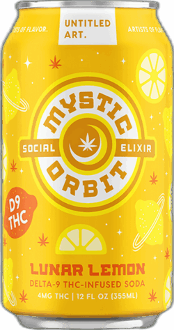 Mystic Orbit Lunar Lemon 4mg THC spirit image