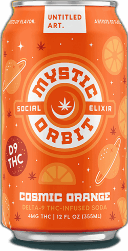 Mystic Orbit Cosmic Orange 4mg THC spirit image