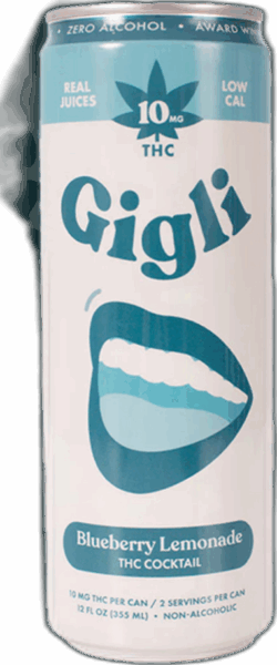 Gigli Blueberry Lemonade THC Cocktail spirit image