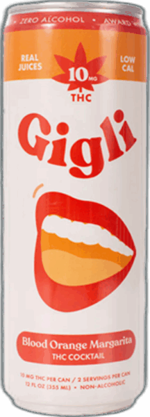 Gigli Blood Orange Margarita THC Cocktail spirit image