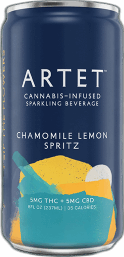 Artet Chamomile Lemon Spritz 5mg THC spirit image