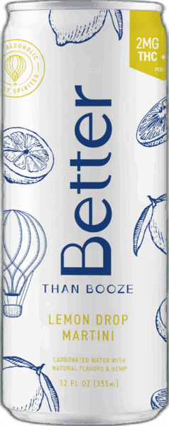 Better Than Booze Non-Alcoholic Lemon Drop Martini spirit image