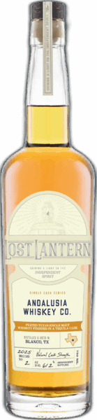 Lost Lantern 2025 Single Cask #2: Andalusia Whiskey Co. Peated Texas Single Malt Finished in a Tequila Cask spirit image