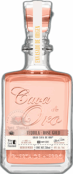 Cava De Oro Tequila Rose Gold spirit image
