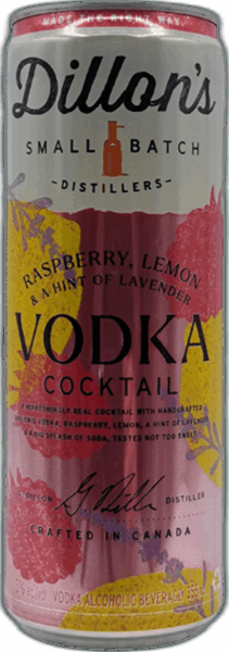 Dillon’s Vodka Cocktail Raspberry, Lemon & a Hint of Lavender spirit image