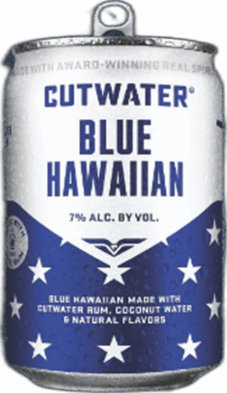 Cutwater Blue Hawaiian spirit image