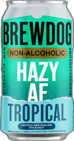 BrewDog Non-Alcoholic Hazy AF Tropical spirit image