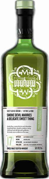 Smoke Devil Marries A Delicate Sweet Thing Single Malt Scotch spirit image