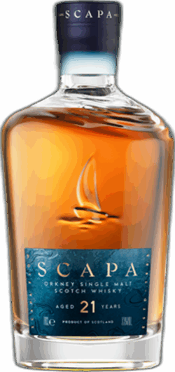 Scapa 21 Years Orkney Single Malt Scotch spirit image