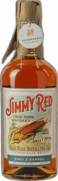 High Wire Distilling Jimmy Red Private Selection spirit image