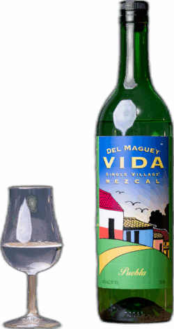 Del Maguey Vida Puebla spirit image