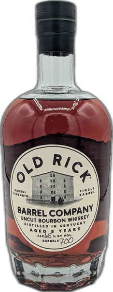 Old Rick Barrel Company Uncut Bourbon Aged 8 Years spirit image