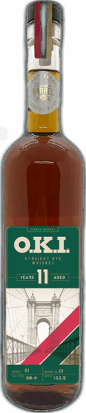 O.K.I. Single Barrel Straight Rye 11 Years spirit image