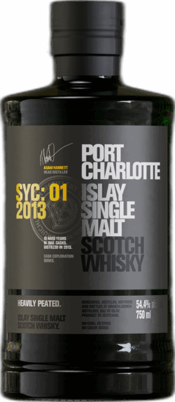 Bruichladdich Port Charlotte SYC:01 2013 spirit image