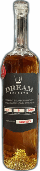 Dream Spirits Straight Bourbon Single Barrel Cask Strength spirit image