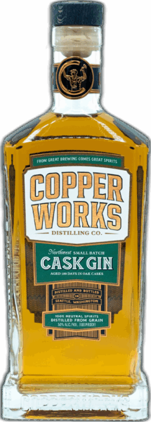 Copperworks Cask Gin spirit image