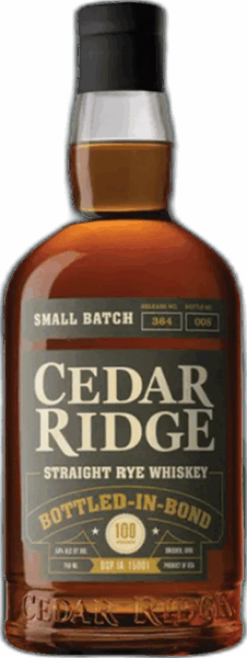 Cedar Ridge Bottled-in-Bond Rye spirit image