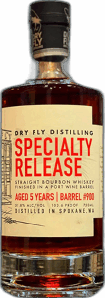 Dry Fly Bourbon Finished in a Port Wine Barrel 5 Years spirit image